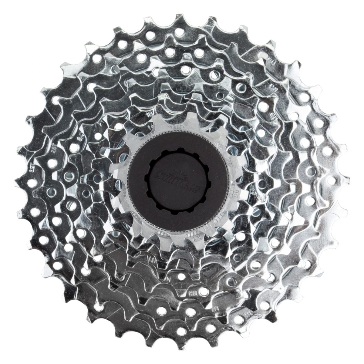 Sunrace CS-M90 11-32T 9-Speed MTB Cassette with Steel Cogs & Super