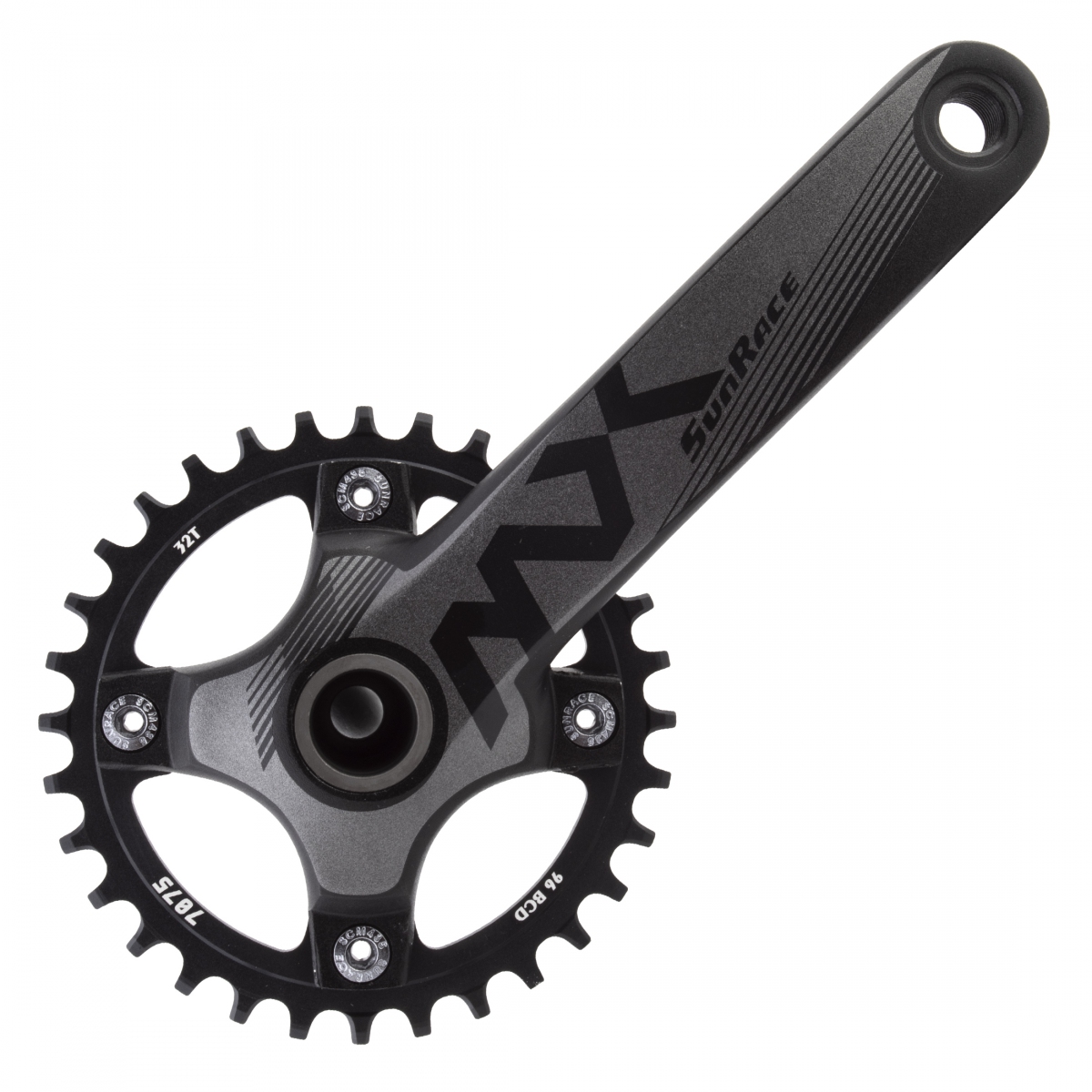 Sunrace-FC-MXOU-Crankset-175-mm-Single-1x11-Speed_CKST1042_Bicycle-Crankset