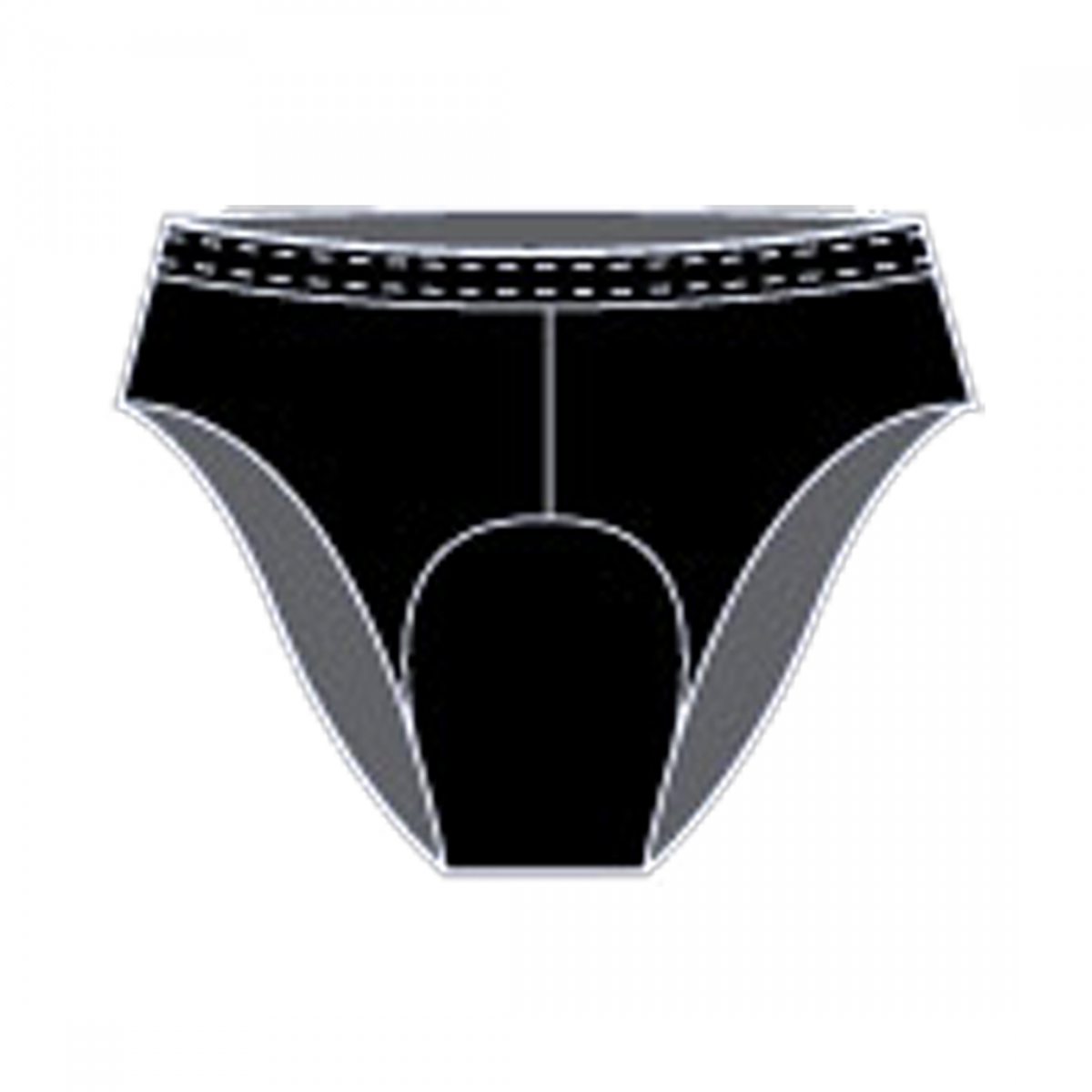 Andiamo-Women`s-Padded-Brief-Short-Liner-LG_SHLN0077