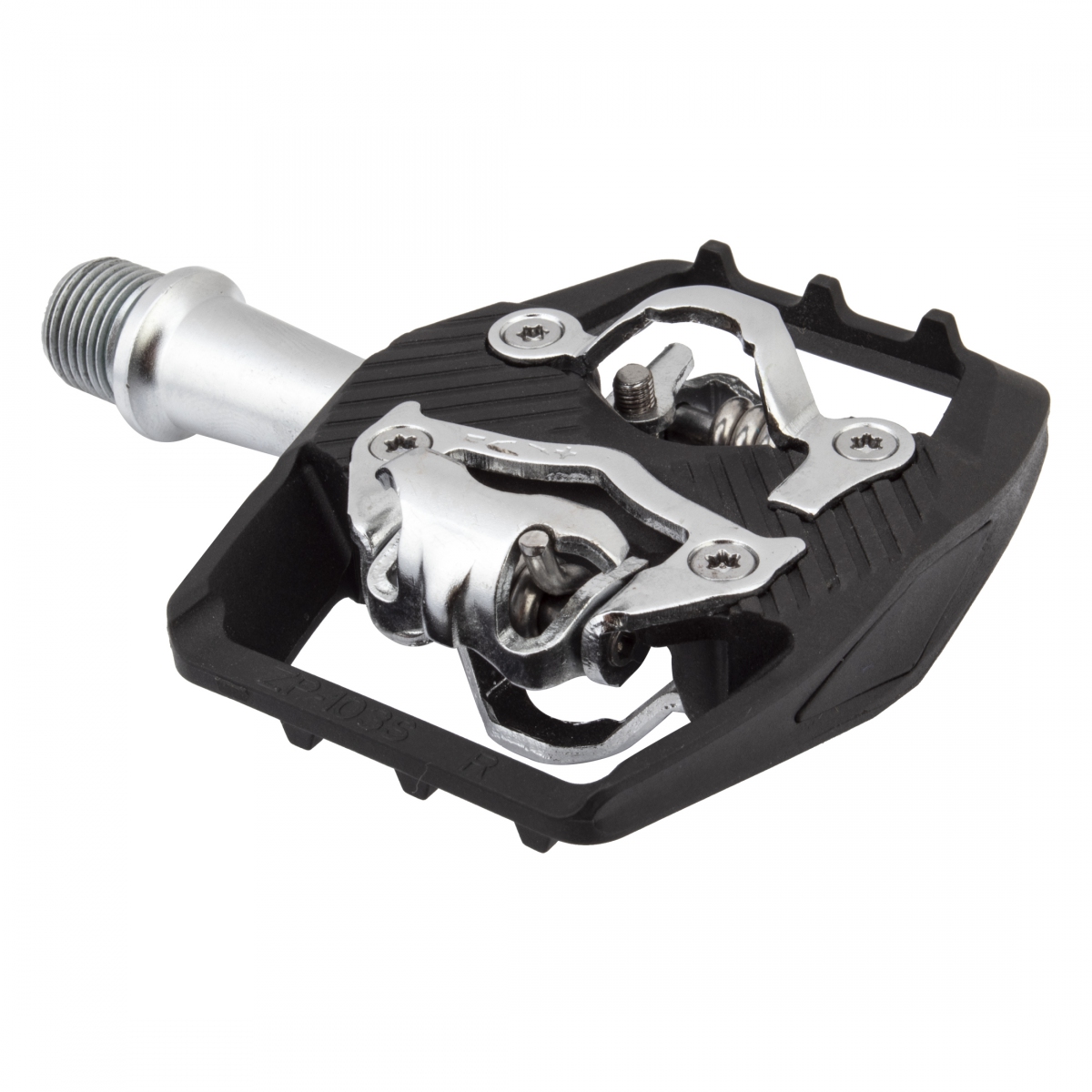 Origin8-Everland-Race-Double-Clipless-Clipless-Pedals-with-Cleats-Carbon-Fiber-Composite-Chromoly-Steel_PEDL0777_Bicycle-Pedals