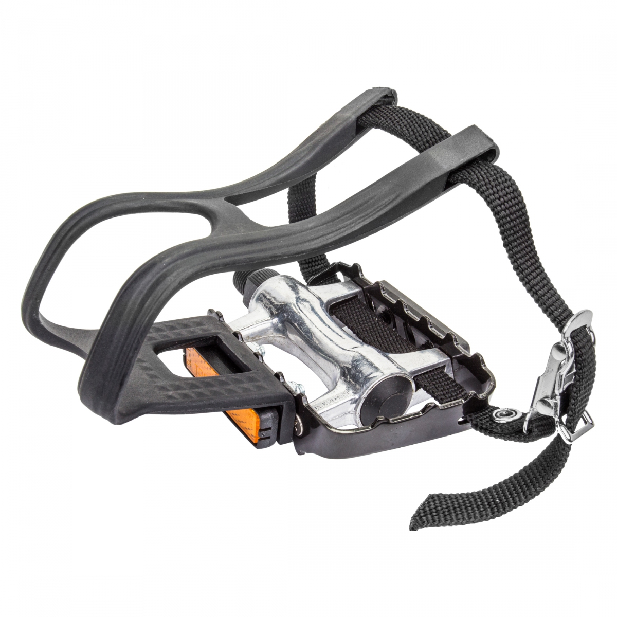 Sunlite-Low-Profile-Alloy-ATB-w--Toe-Clip-Flat-Platform-Pedals-Aluminum-Chromoly-Steel_PEDL0858_Bicycle-Pedals