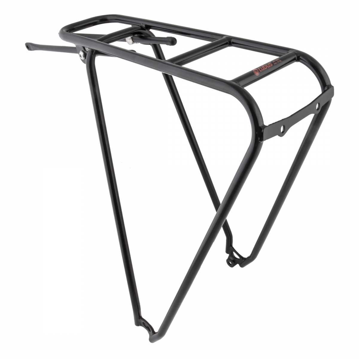 Tubus Vega Evo Rear Bike Rack | Lightweight Aluminum, Thru-Axle