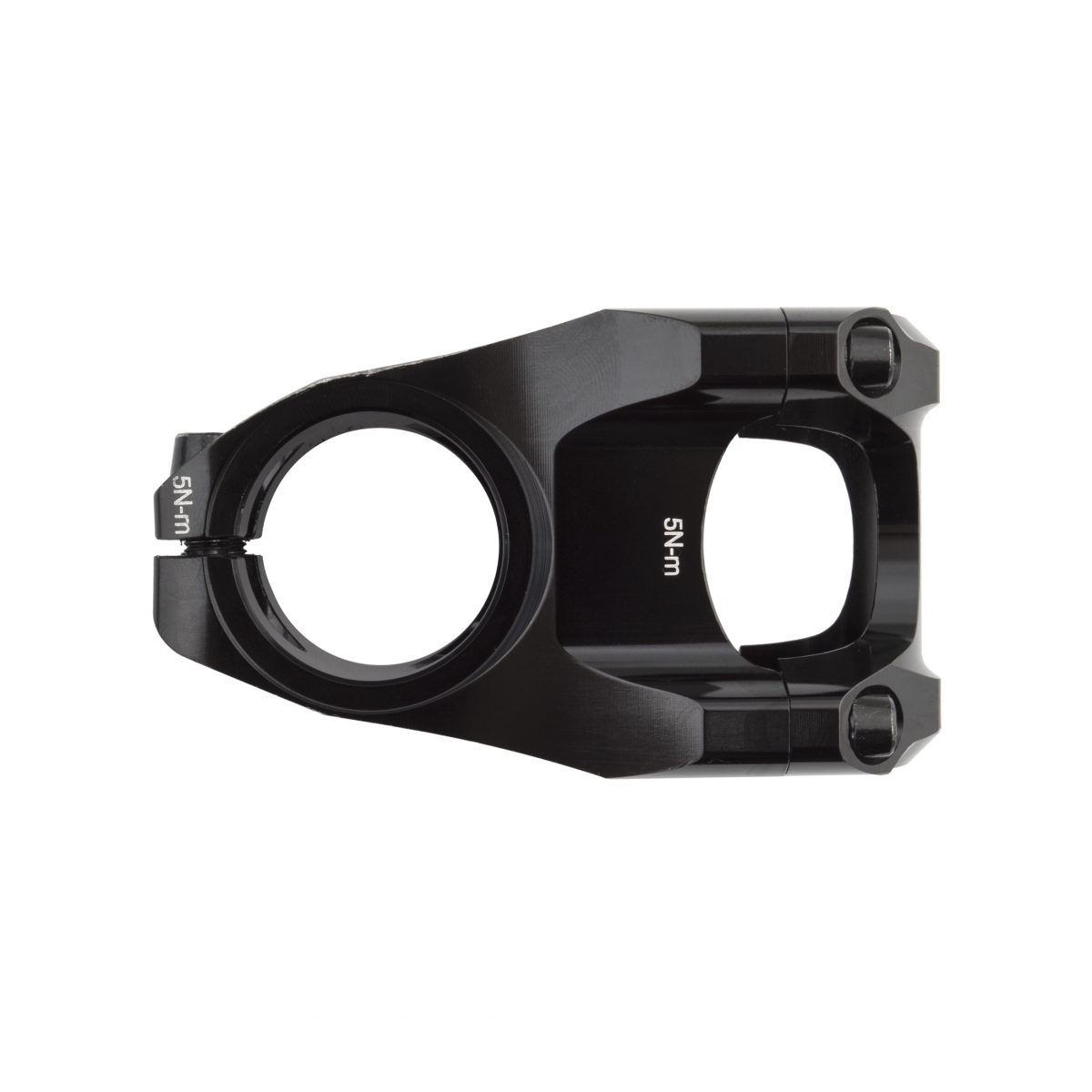 Origin8 Flux MTB Stem 45mm Stem Length 31.8mm Bar Clamp Black