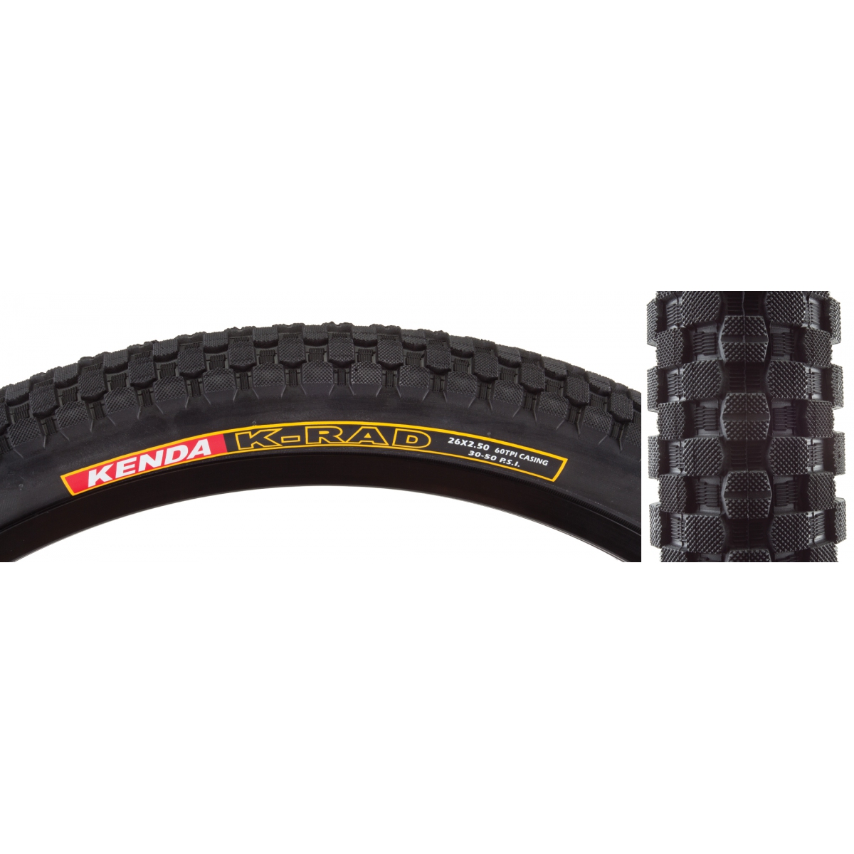 Kenda K-rad 24x2.5インチ前後セットと米式tpuチューブ 【公式通販】