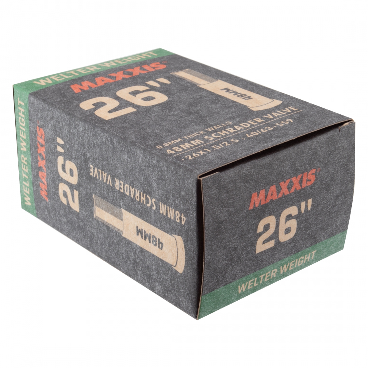 Lot De 2 Chambres à Air Maxxis 29x1,75-2,4 - Valve PV 48mm - Poids Mi-moyen