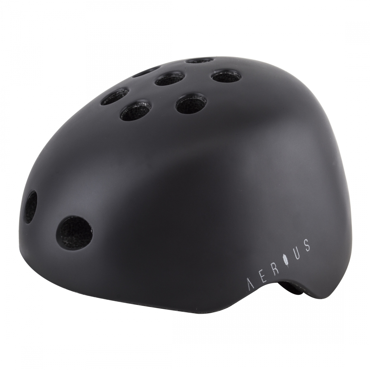 Aerius-Crow-Medium-21-3-4-to-22-3-4`-(54-to-58-cm)-Half-Face--Head-Lock-Retention-System--Removable-Washable-Pad-System-Black-Grey_HLMT2695_Bicycle-Helmets
